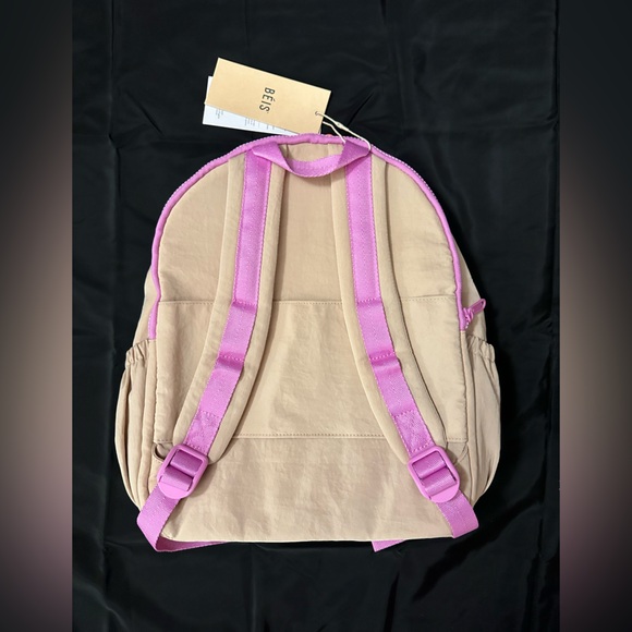 NWT BÉIS The Kids Backpack in Beige - Picture 2 of 2